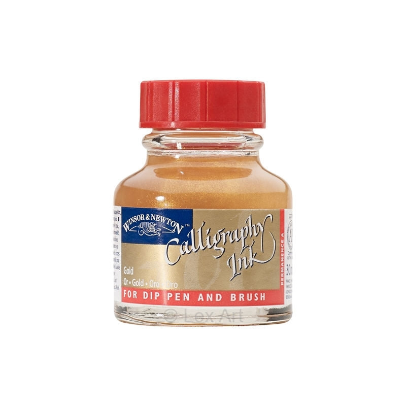 Winsor & Newton - Calligraphy Ink - 30ml Gold