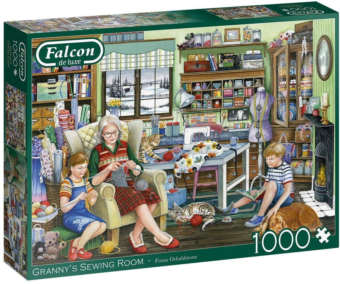 1000pc Grannys Sewing Room