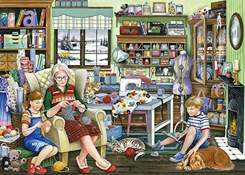 1000pc Grannys Sewing Room