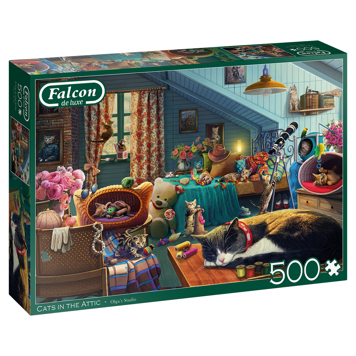 Falcon – Cats in the Attic (500 pieces)