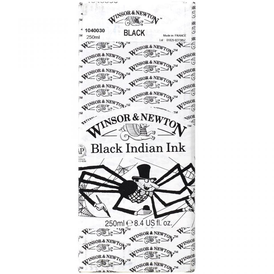 Winsor & Newton - Drawing Ink - 250ml Black Indian
