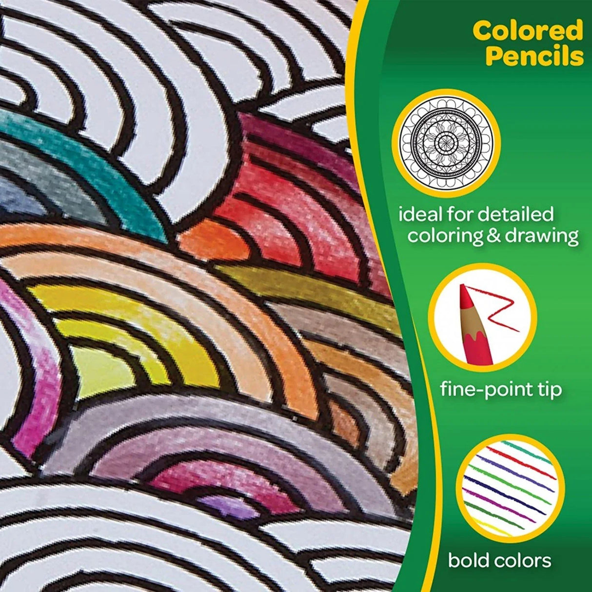Crayola 12 Coloured Pencils Eco