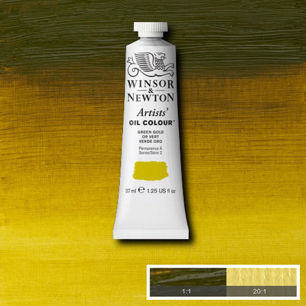 37ml Green Gold - Artists' Oil