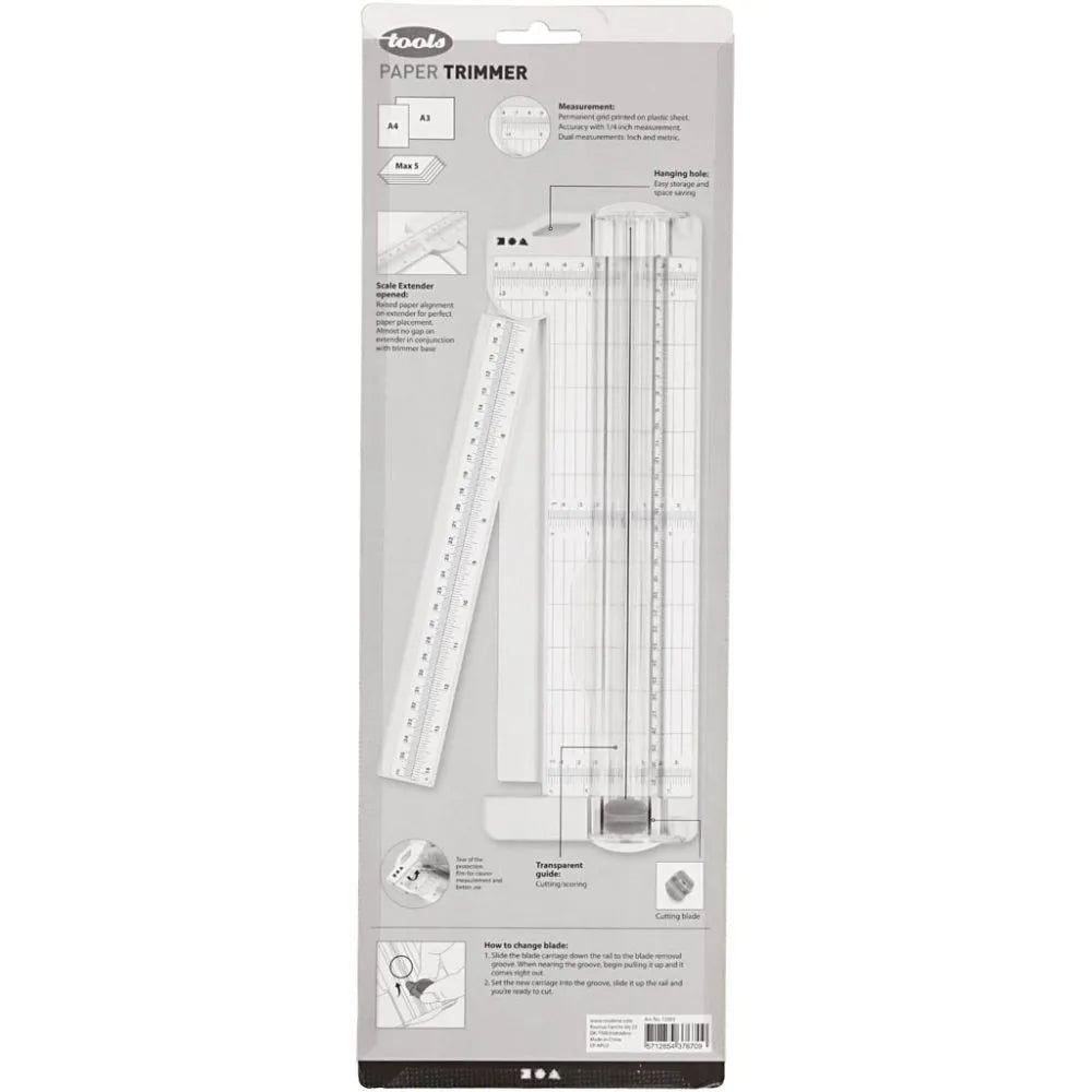 Paper Trimmer, L: 35 cm, A4,A3, 1 pc