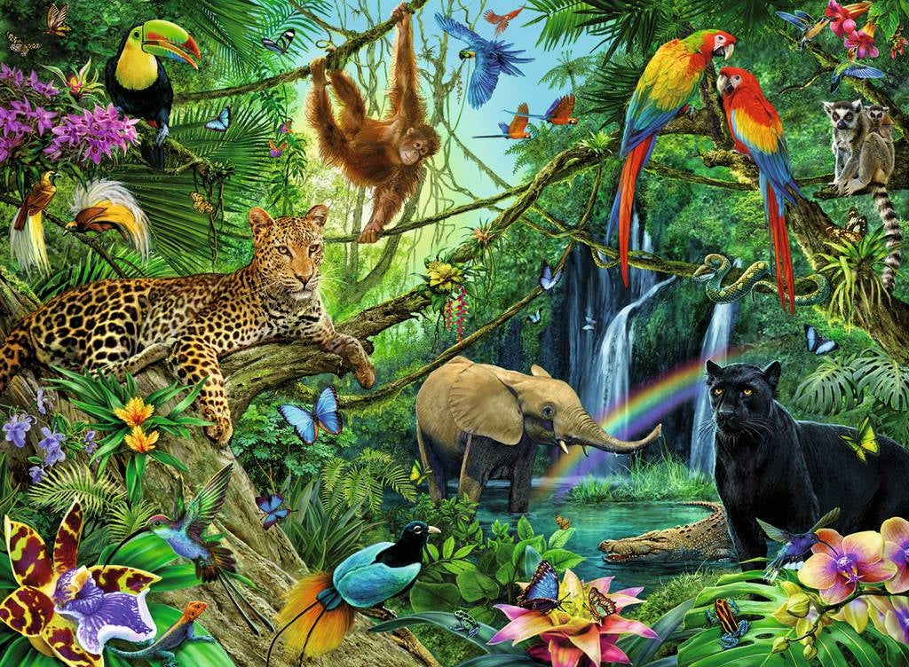Jungle 200 Piece XXL Jigsaw Puzzle