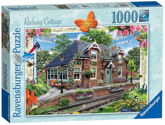 Railway Cottage 1000 Piece Jigsaw Puzzle
