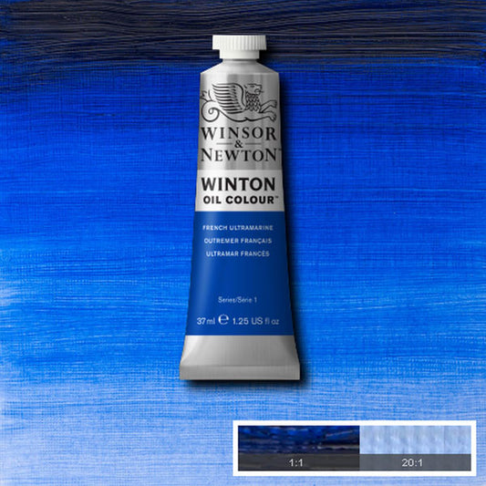 Winton Oil Colour French Ultramarine 37ml