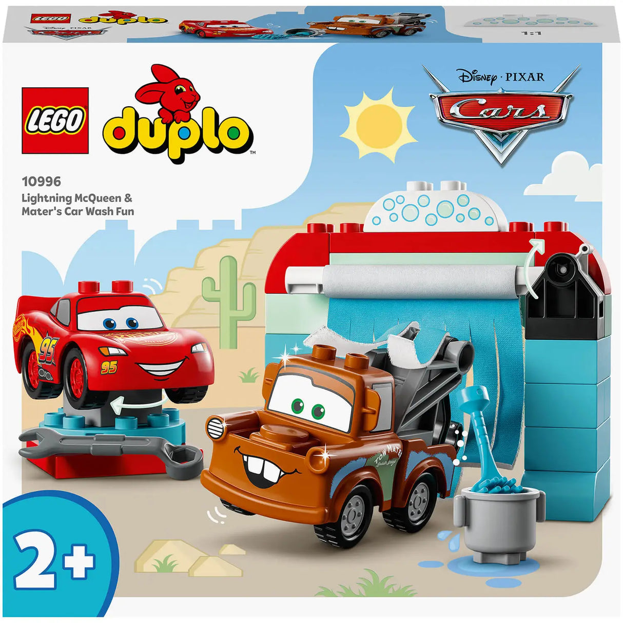 Lego Lightning McQueen & Mater's Car Wash Fun