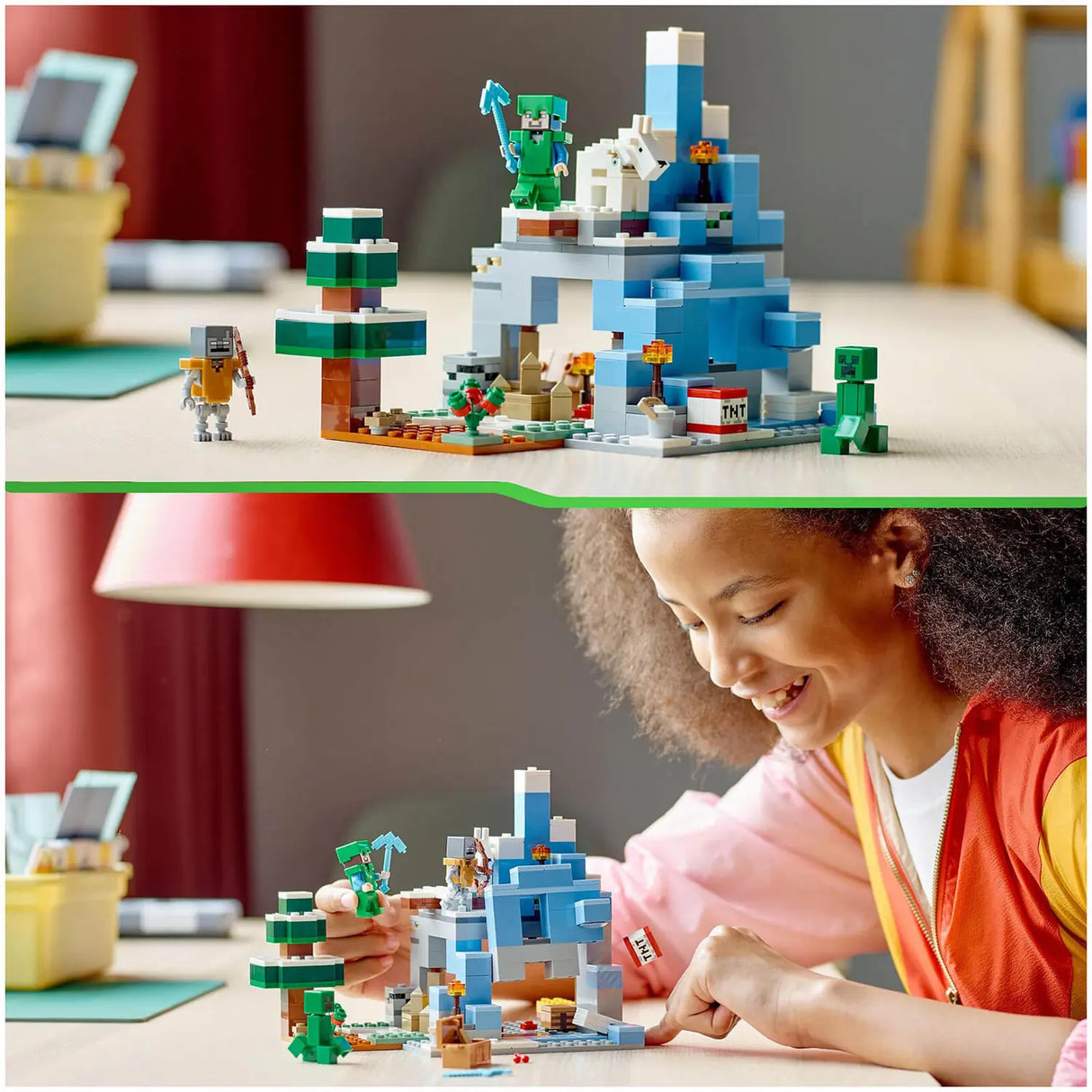 Lego Minecraft The Frozen Peaks