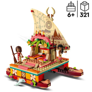 Lego Moana's Wayfinding Boat