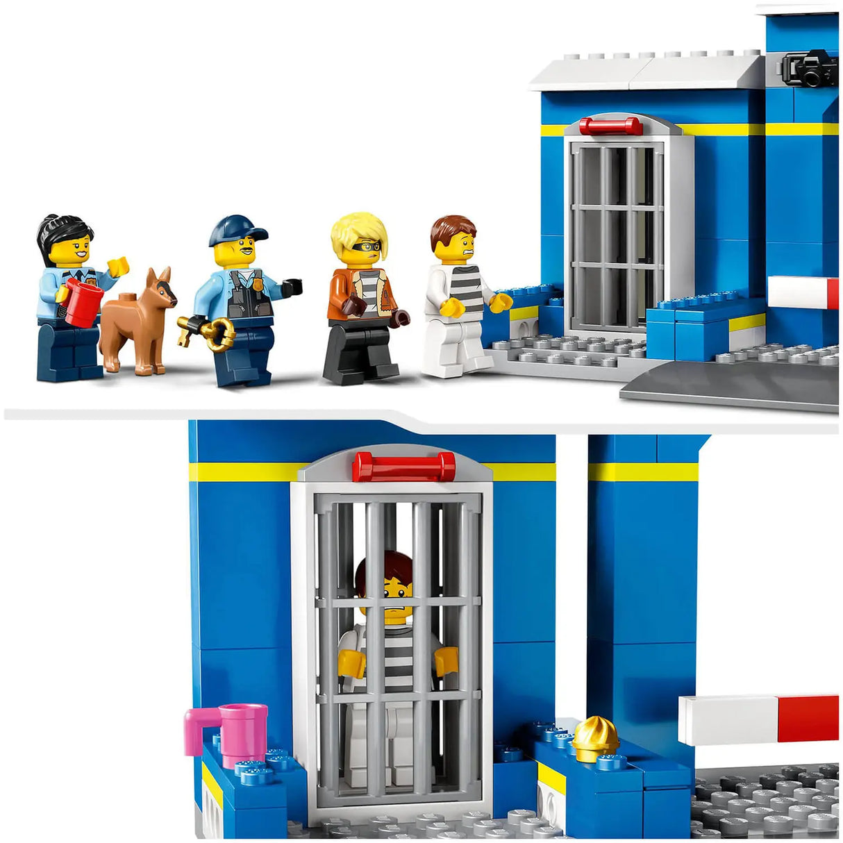 Lego Police Station Chase