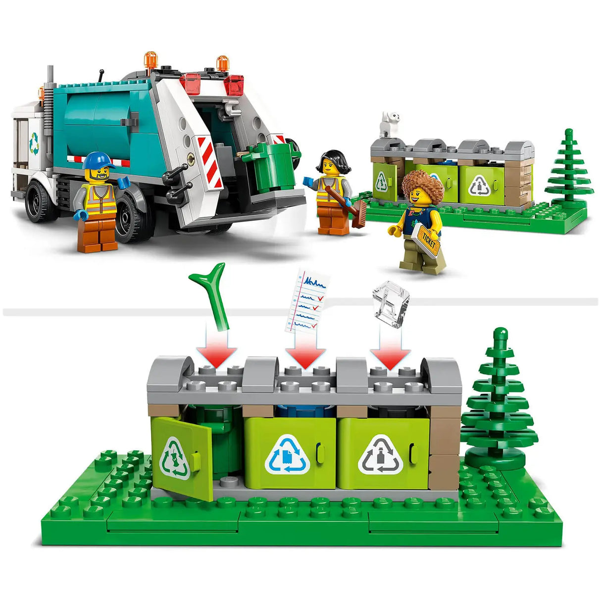 Lego Recycling Truck