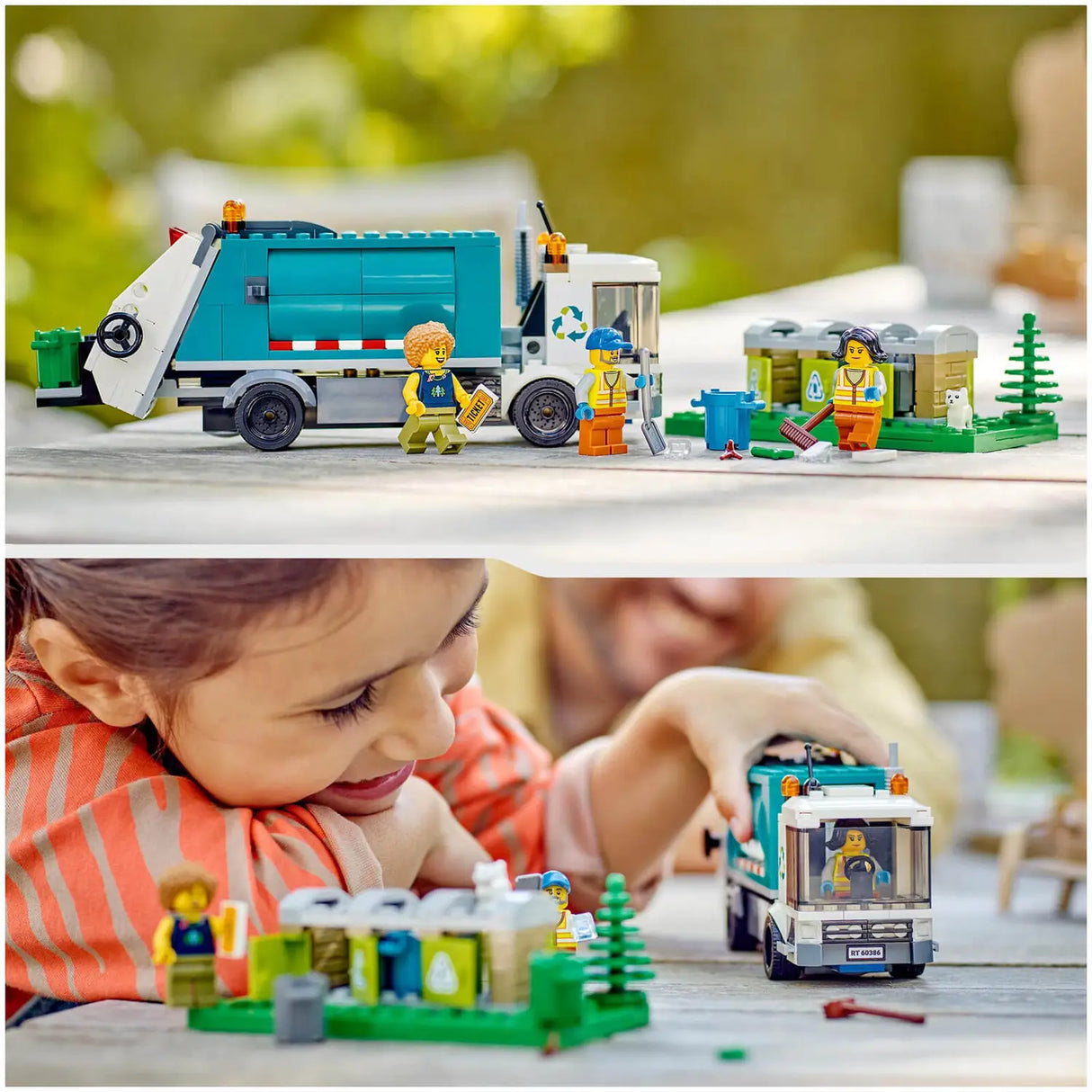 Lego Recycling Truck