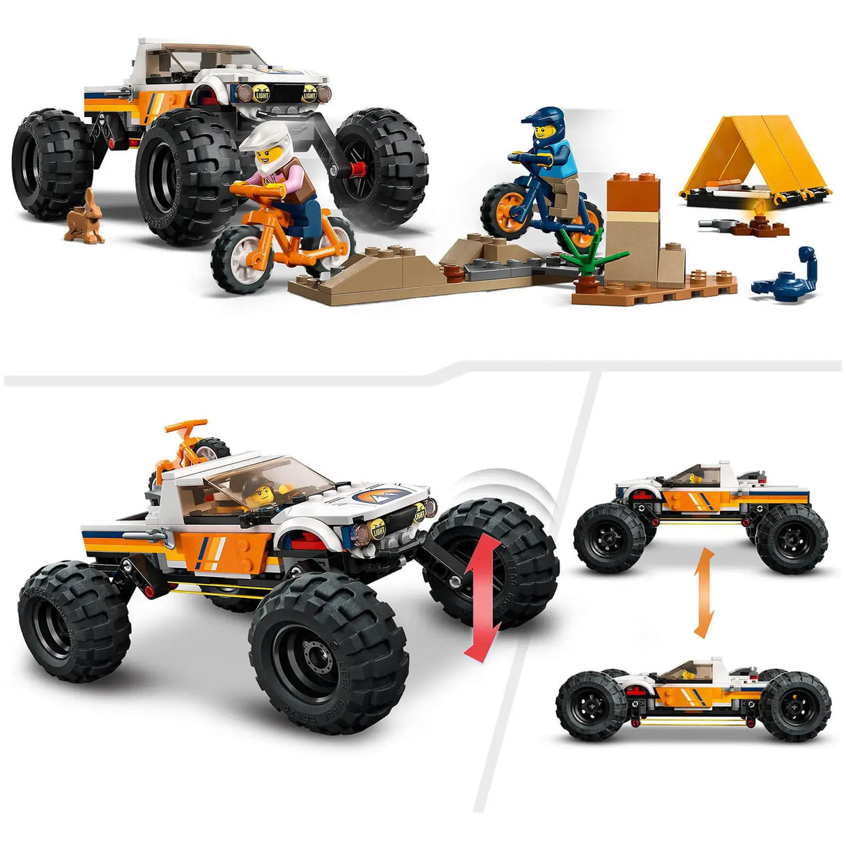 Lego 4x4 Off-Roader Adventures