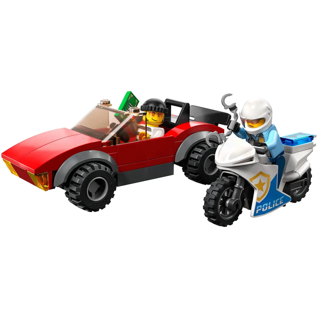 Lego Police Bike Car Chase