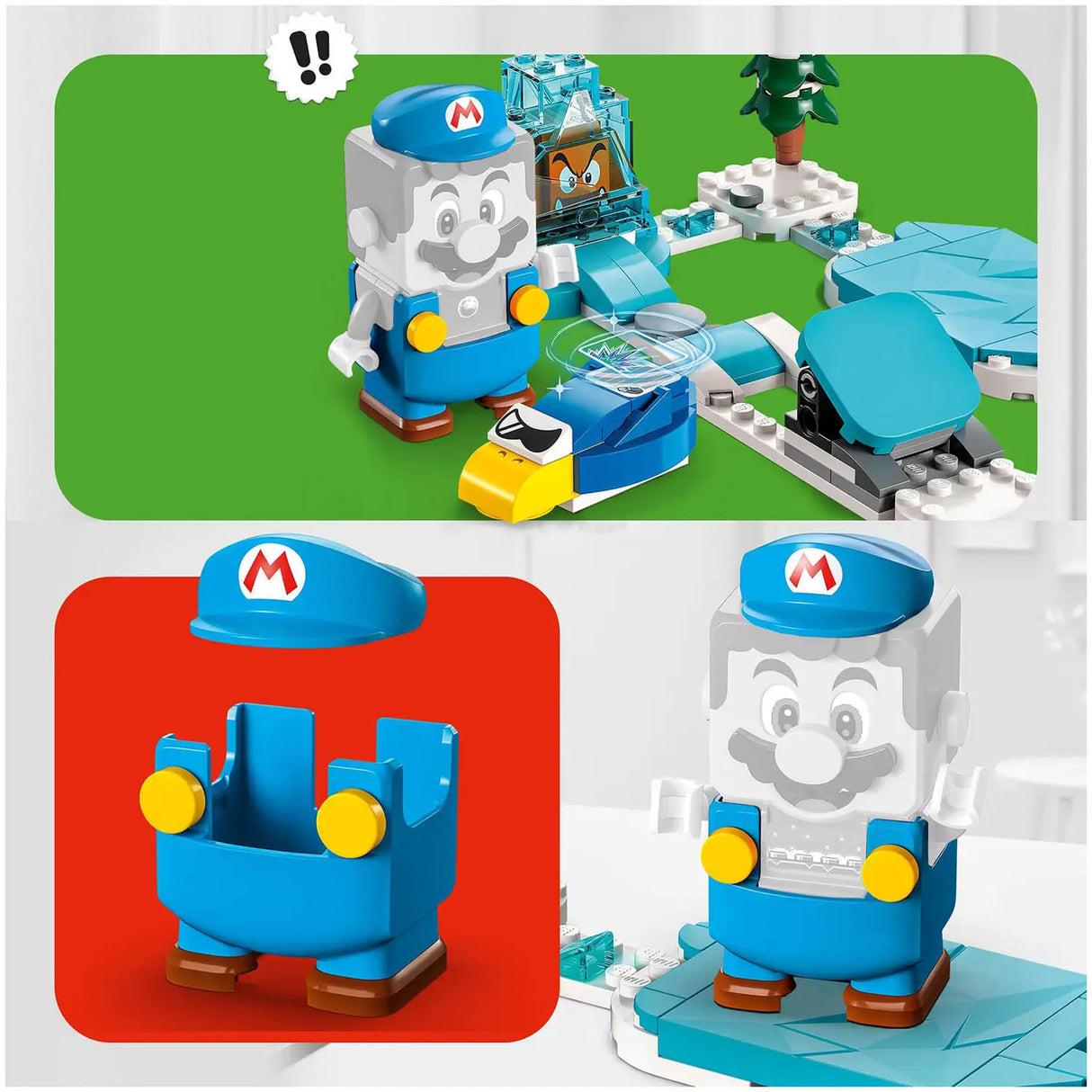 Lego Super Mario Ice Mario Suit and Frozen World Expansion