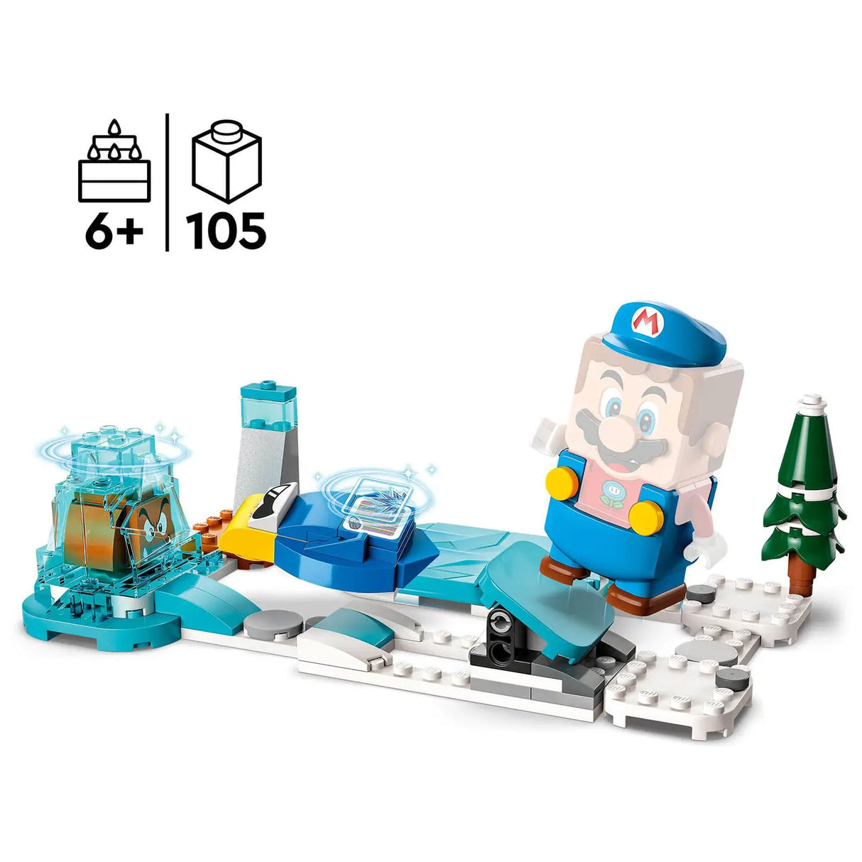 Lego Super Mario Ice Mario Suit and Frozen World Expansion