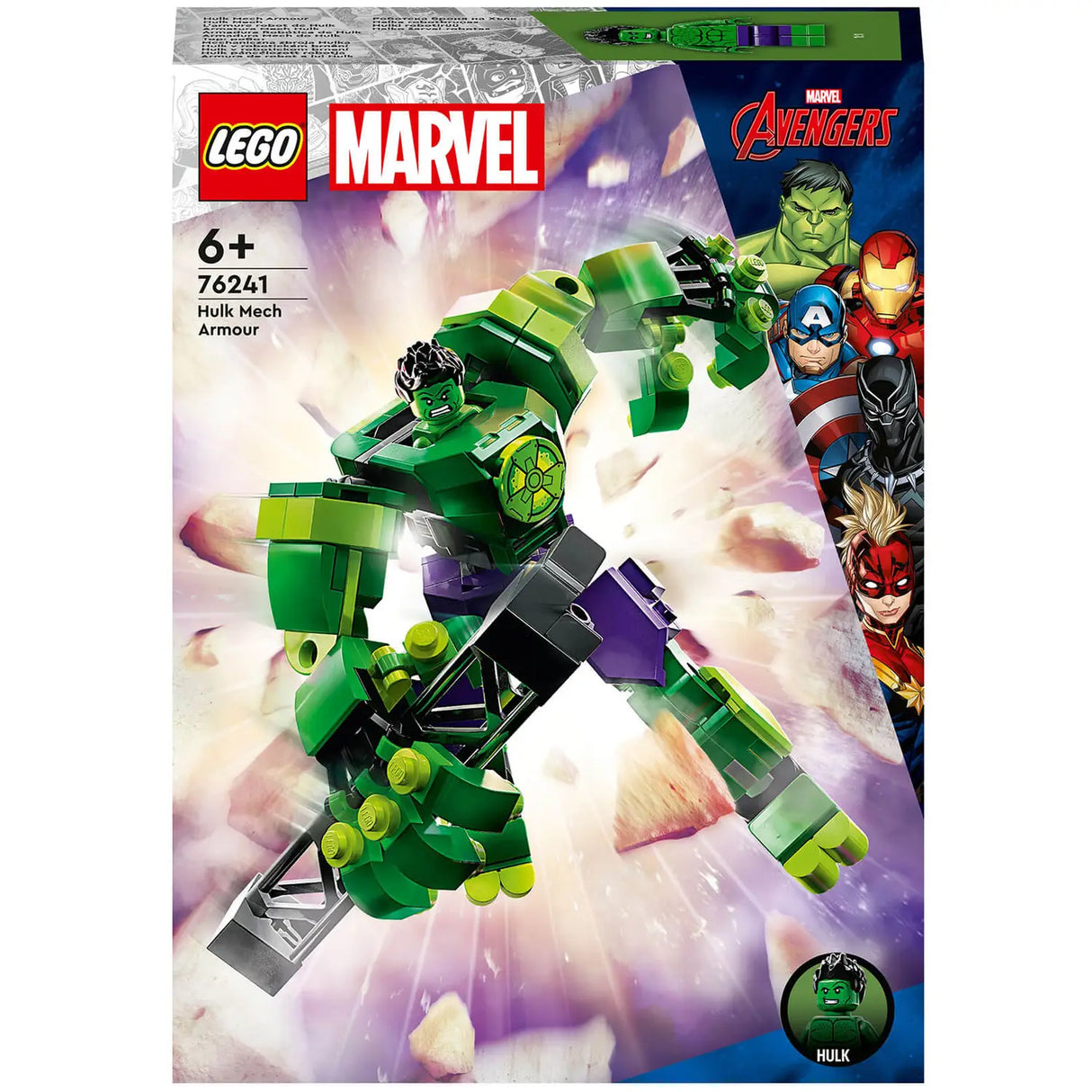 Lego Super Hero Hulk Mech Armor