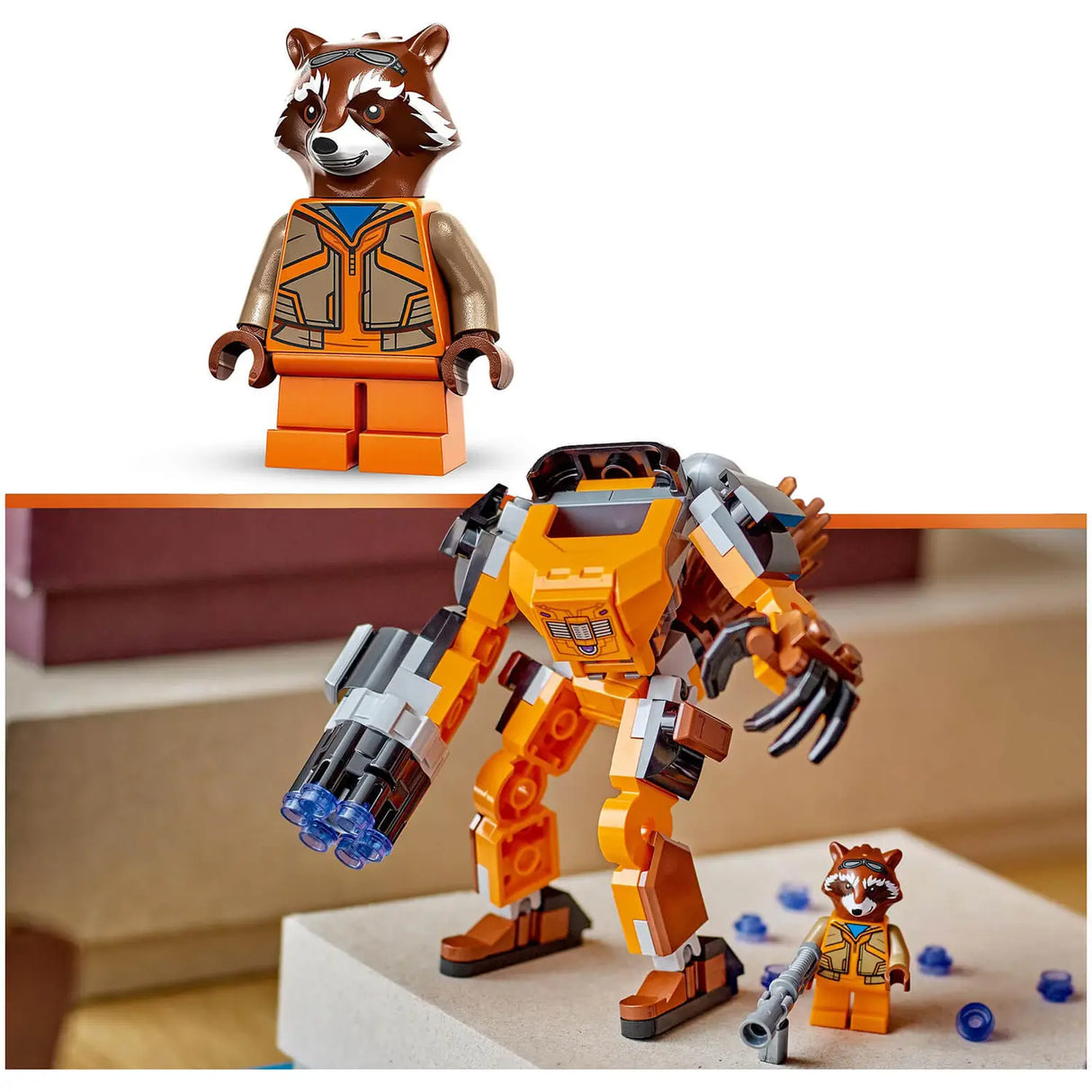 Lego Super Hero Rocket Mech Armor