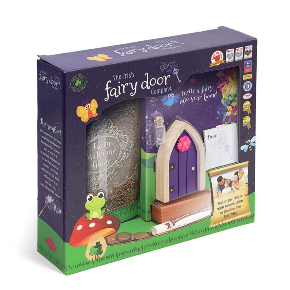 THE IRISH FAIRY DOOR PURPLE DOOR