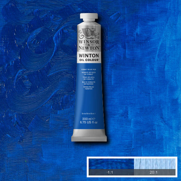 Winton Oil Colour Cobalt Blue Hue 200ml