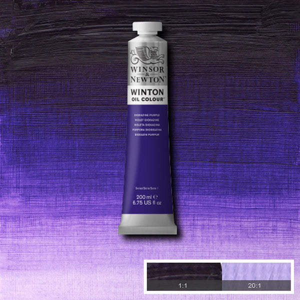 Winton Oil Colour Dioxazine Purple 200ml