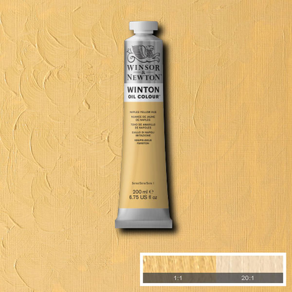 Winton Oil Colour Naples Yellow Hue 200ml