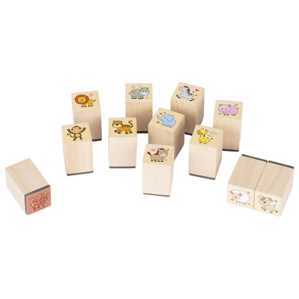 WOODEN ANIMAL STAMP