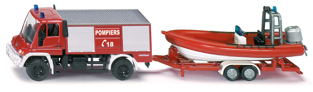 Siku Fire Engine and Boat