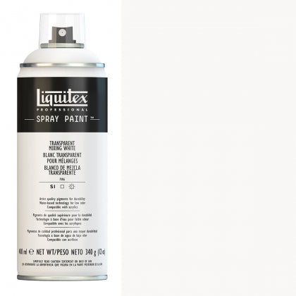 LQX. SPRAY PAINT - TRANS. MIXING WHITE