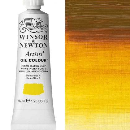 Winsor and Newton 37ml Indian Yellow Deep - Artists' Oil