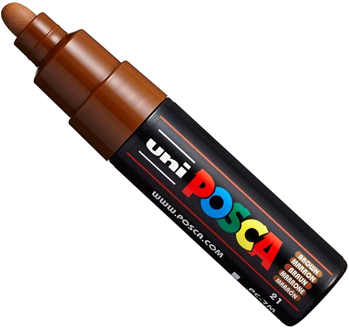 Posca Pc - 7M Marker Brown Single