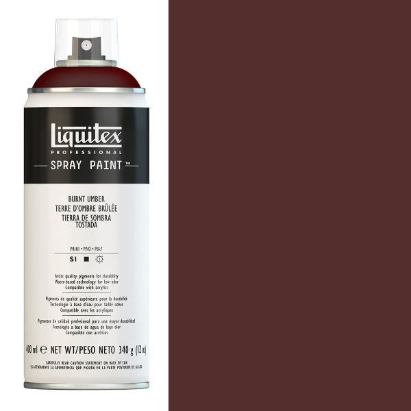 Liquitex Spray Paint - Burnt Umber