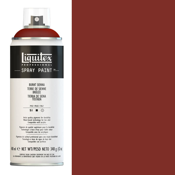 Liquitex Spray Paint - Burnt Sienna
