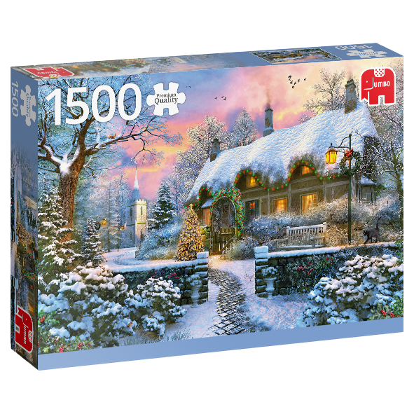 1500pc Whitesmiths Cottage in Winter