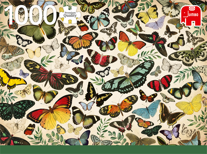 1000pc Butterfly Poster