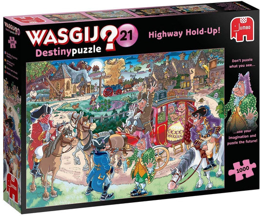 Wasgij Destiny Puzzle Highway Hold- Up!