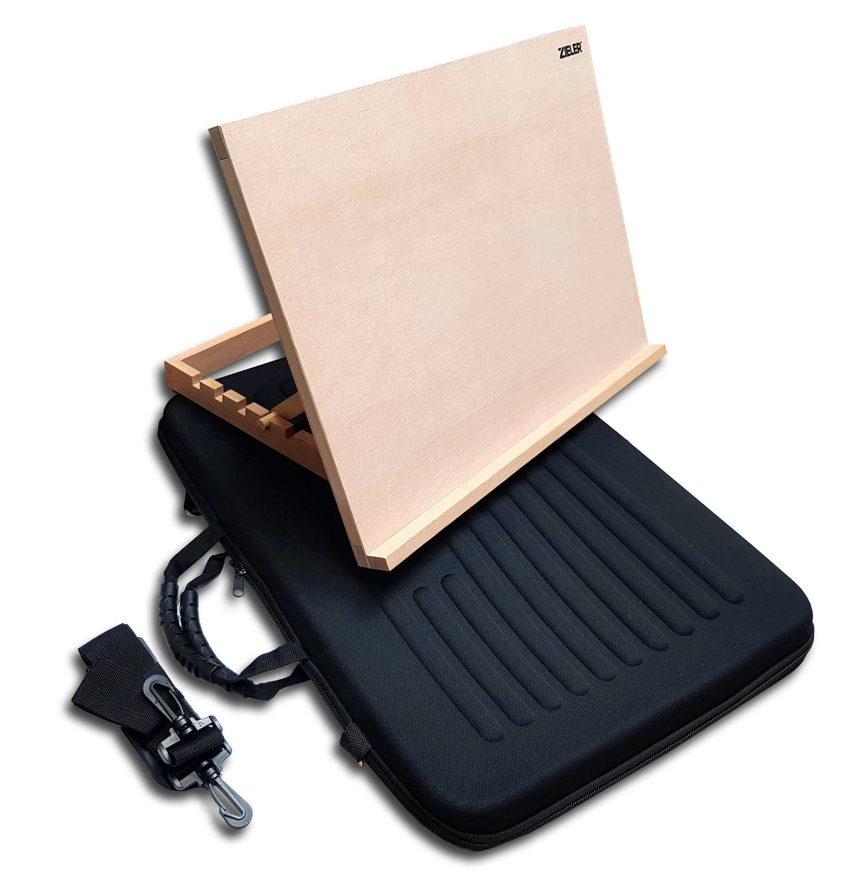 A3 Beech wooden easel + A3 Protective Case