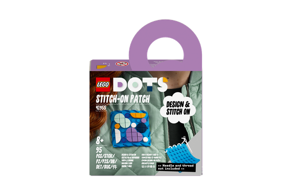 Lego Dots - Stitch on Patch