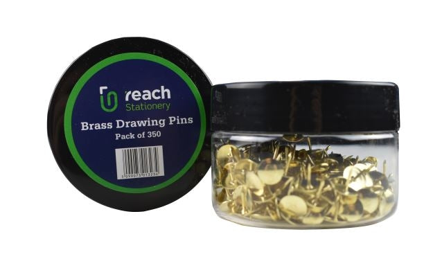 ESSENTIALS BRASS DRAWING PIN TUB (26591)