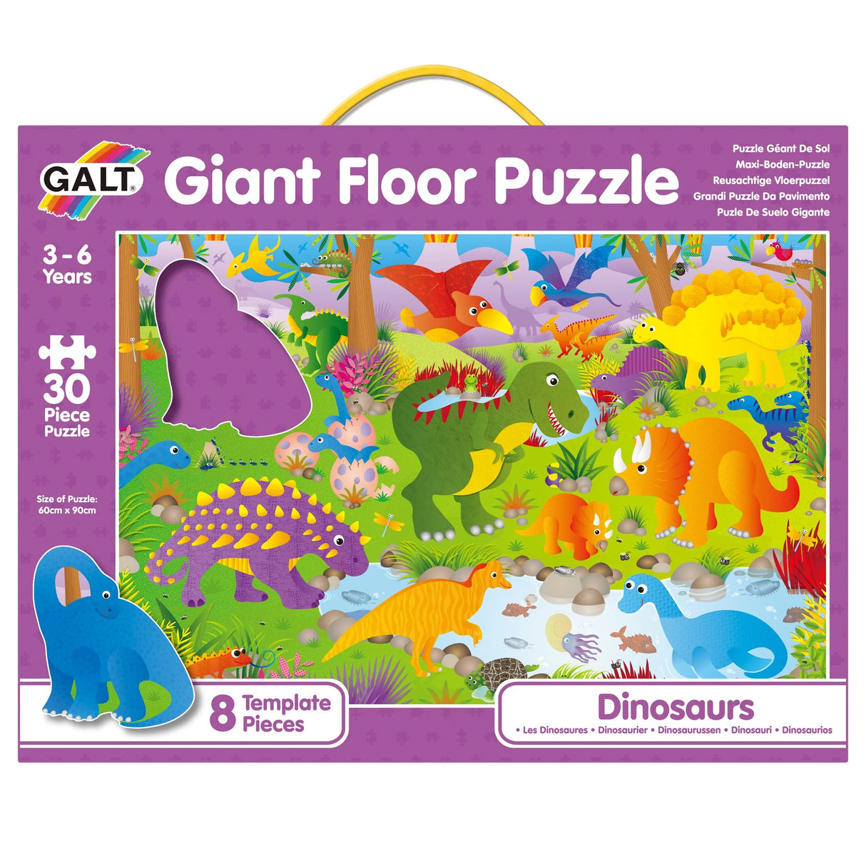 Galt Giant Floor Puzzle - Dinosaurs