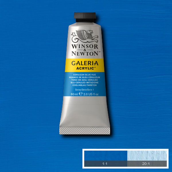 Galeria Acrylic Cerulean Blue Hue 60ml