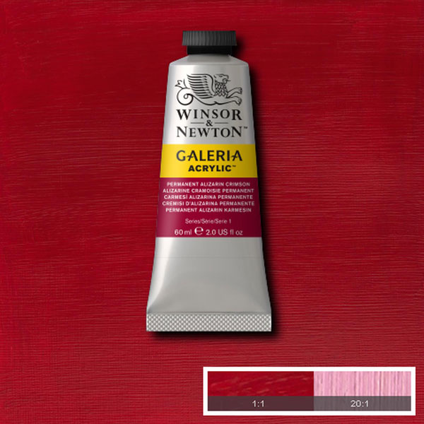Galeria Acrylic Permanent Alizarin Crimson 60ml