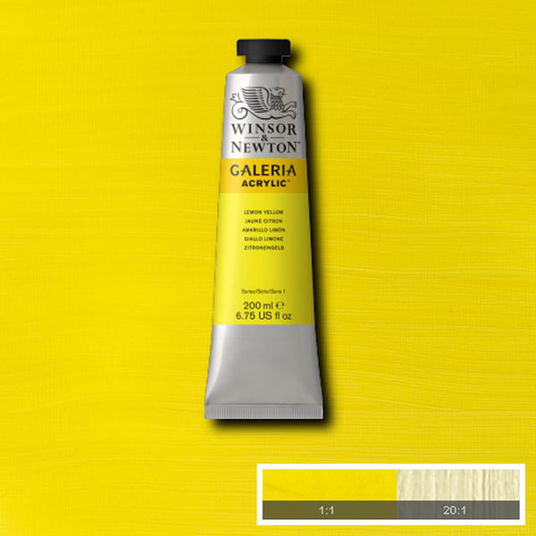 Galeria Acrylic Lemon Yellow 200ml