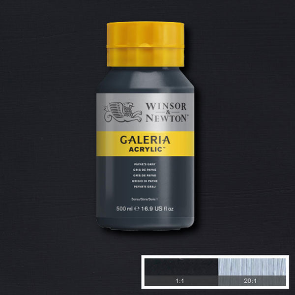 Galeria Acrylic Payne's Gray 500ml