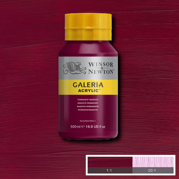 Galeria Acrylic Permanent Magenta 500ml