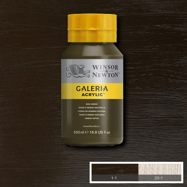 Galeria Acrylic Raw Umber 500ml