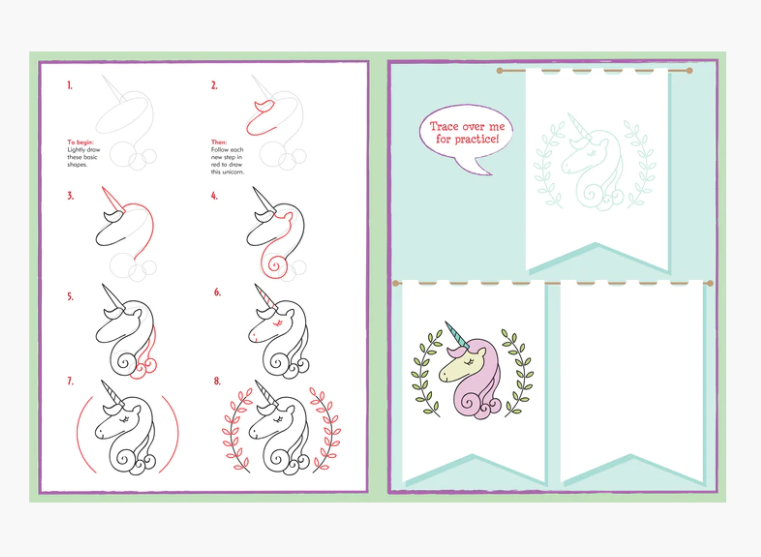 Learn to Draw . . . Unicorns, Mermaids & More!