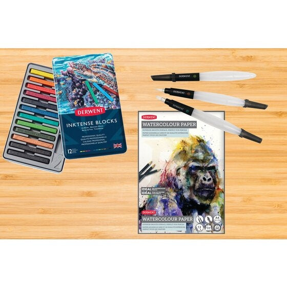 Derwent - Watercolour Pad - 300gsm Portrait A4