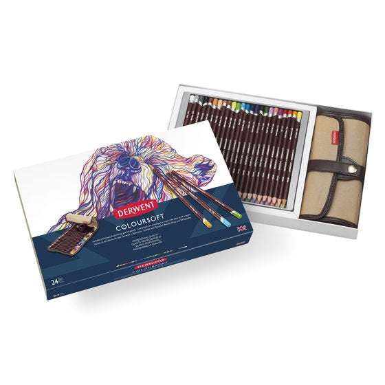 Derwent Coloursoft Wrap Set